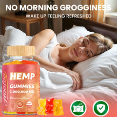 HOOLOO Hemp Gummies with omega-3-6-9 for daily nourishment.
