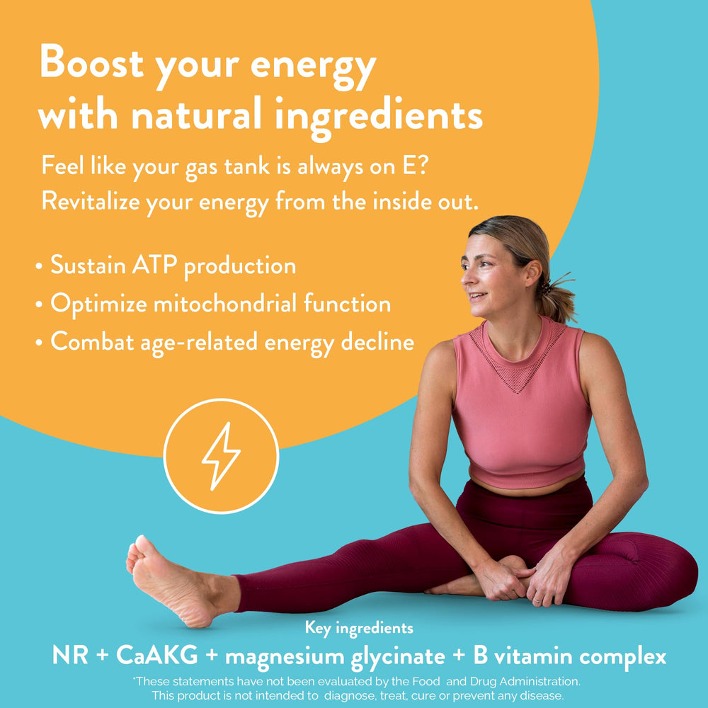 Ingredient label closeup highlights a science-backed blend intended to support everyday wellness.