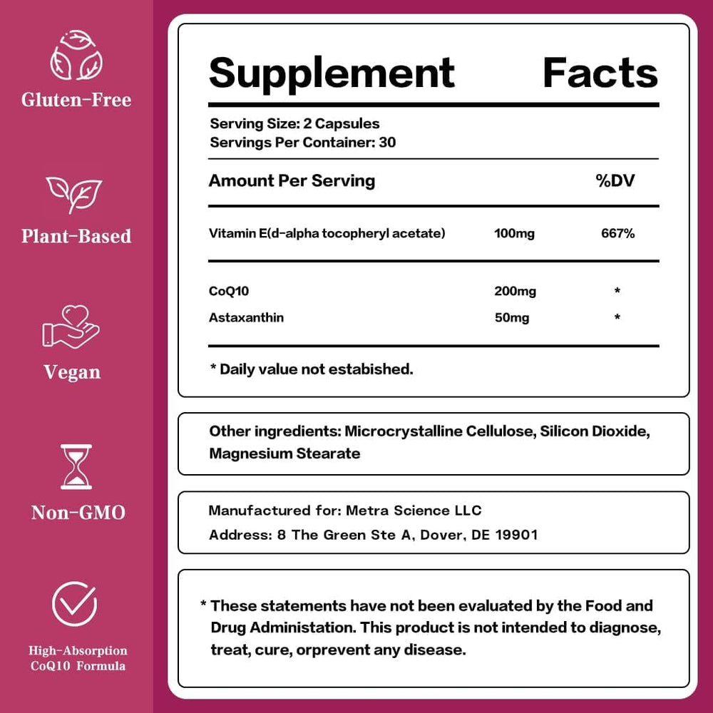 HOPE LIFE Astaxanthin softgel close-up in antioxidant blend