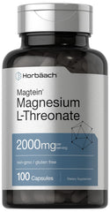 Horbäach Magtein bottle front with 100 capsules for daily wellness