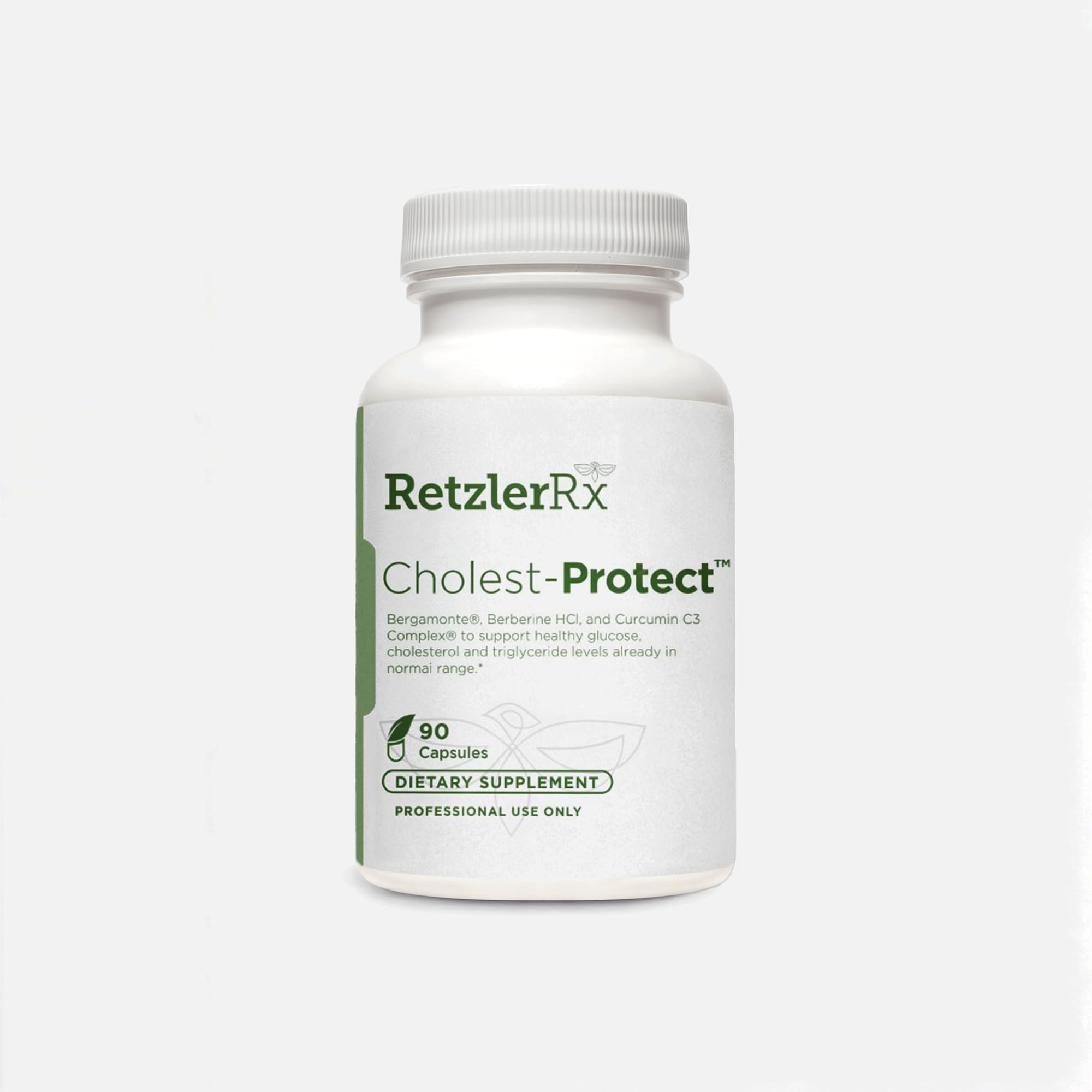 HormoneSynergy Cholest Protect bottle with Citrus Bergamot for heart wellness support.