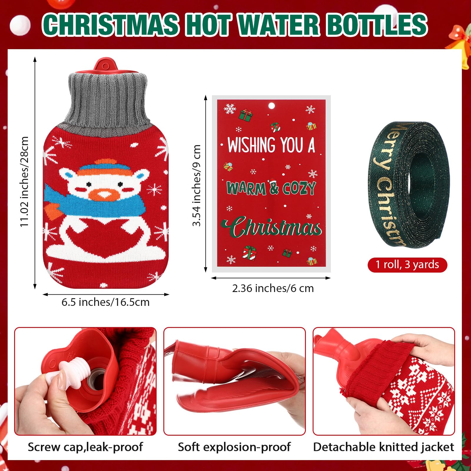 Hortsun leak-proof 1L bottle with wide mouth for easy filling and safe use