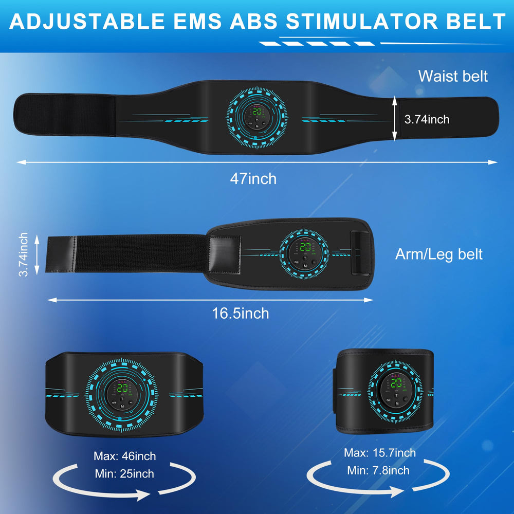 Hosioe PU belt 120cm extended for versatile waist sizing and control