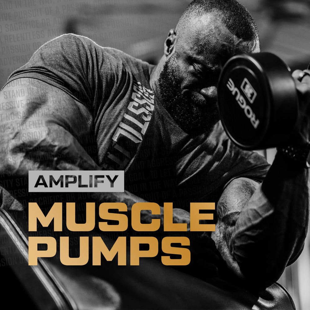 HOSSTILE Citrulline preworkout mix in glass illustrates quick blending.