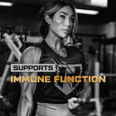 HOSSTILE Glutamine supports immune and gut health