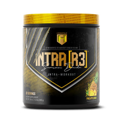 HOSSTILE INTRA[R3] bottle pour showing convenient intra-workout fueling for energy