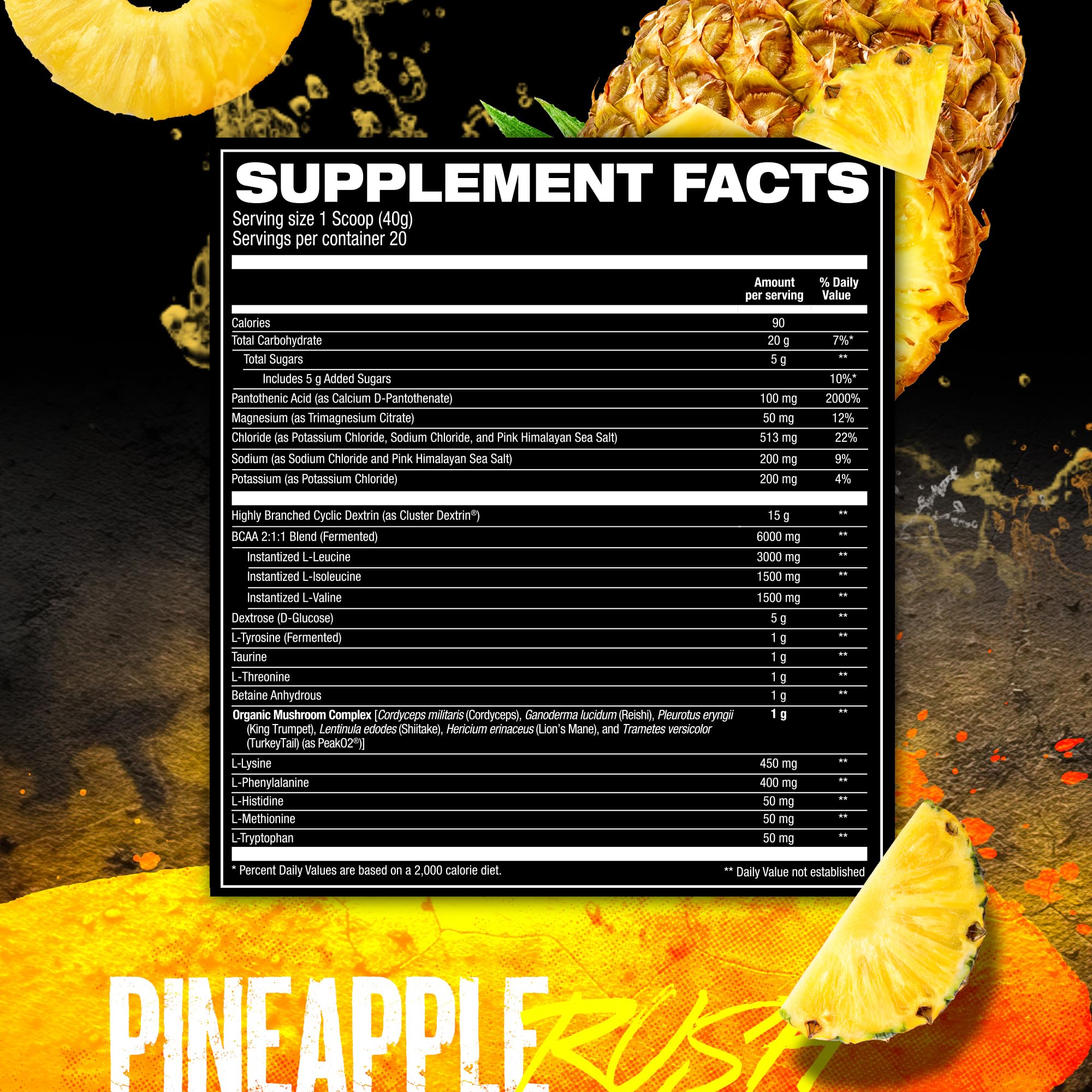Pineapple Rush INTRA[R3] glass illustrating refreshing flavor