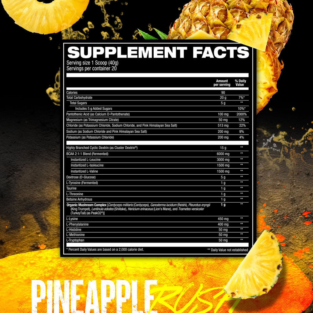 Pineapple Rush INTRA[R3] glass illustrating refreshing flavor