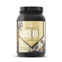 HOSSTILE ISO grass-fed whey protein isolate vanilla bottle for fast post-workout recovery and muscle support