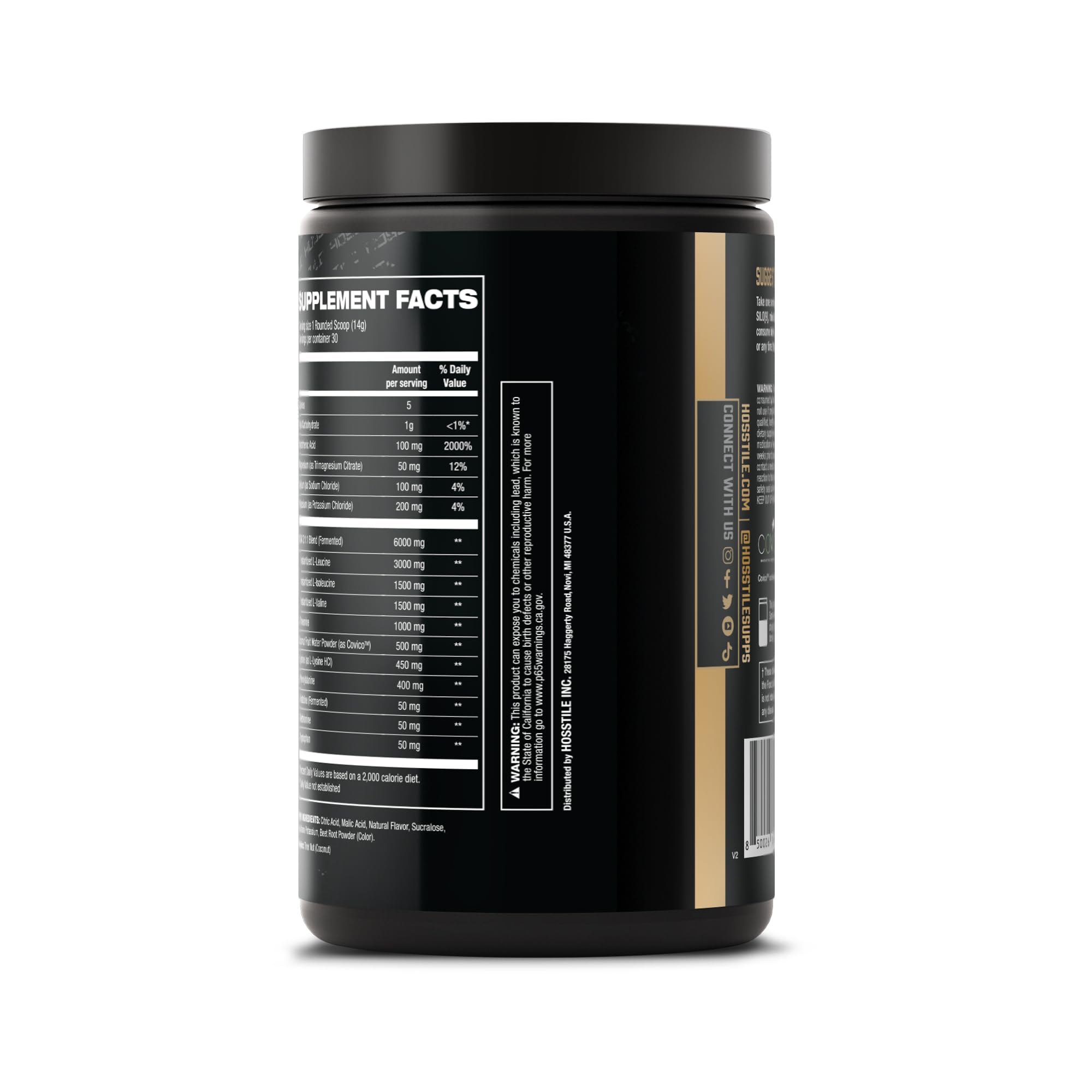 Athlete using SILO9 bottle during workout for amino hydration support.