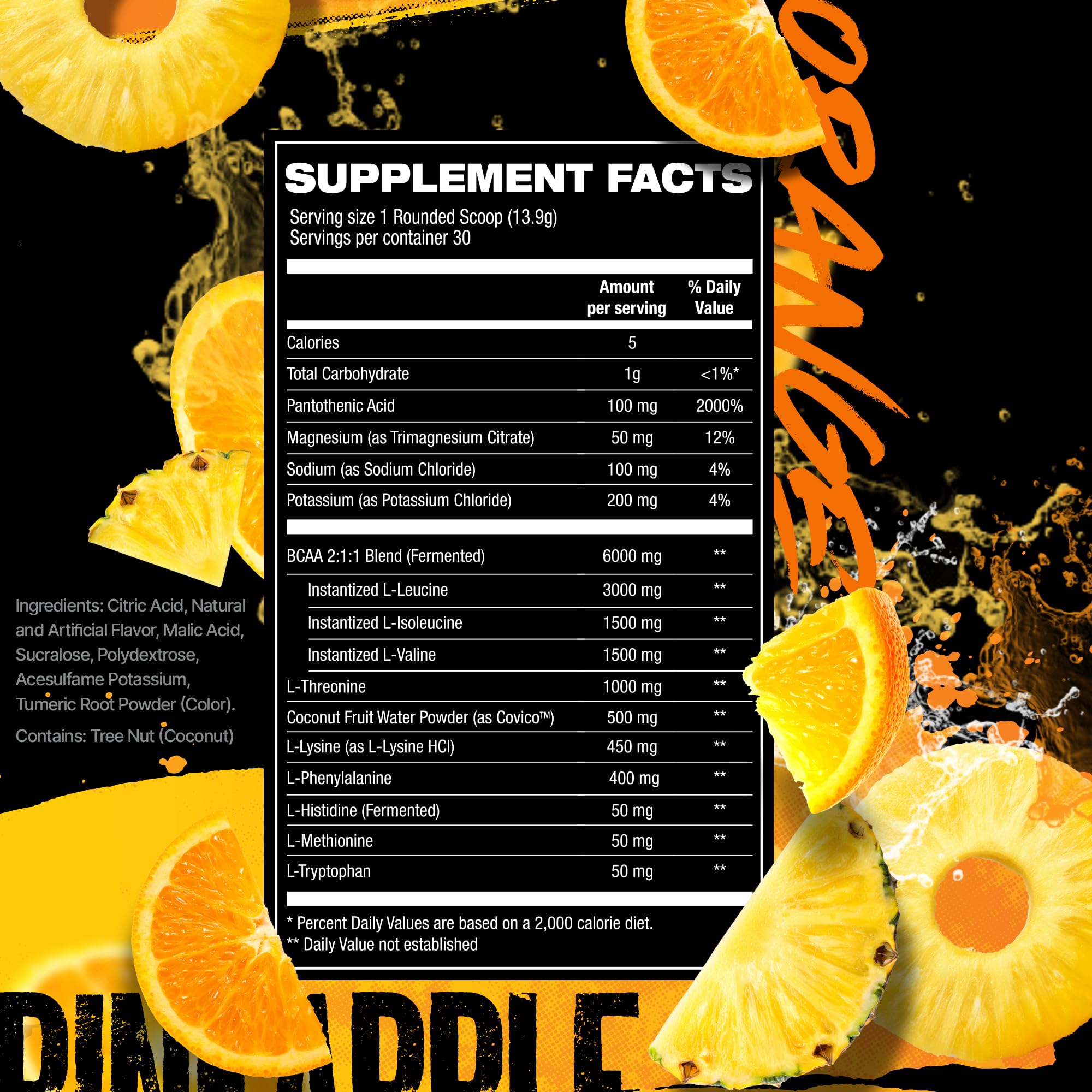 HOSSTILE Silo9 EAA coconut water powder supports electrolyte replenishment during intense sessions