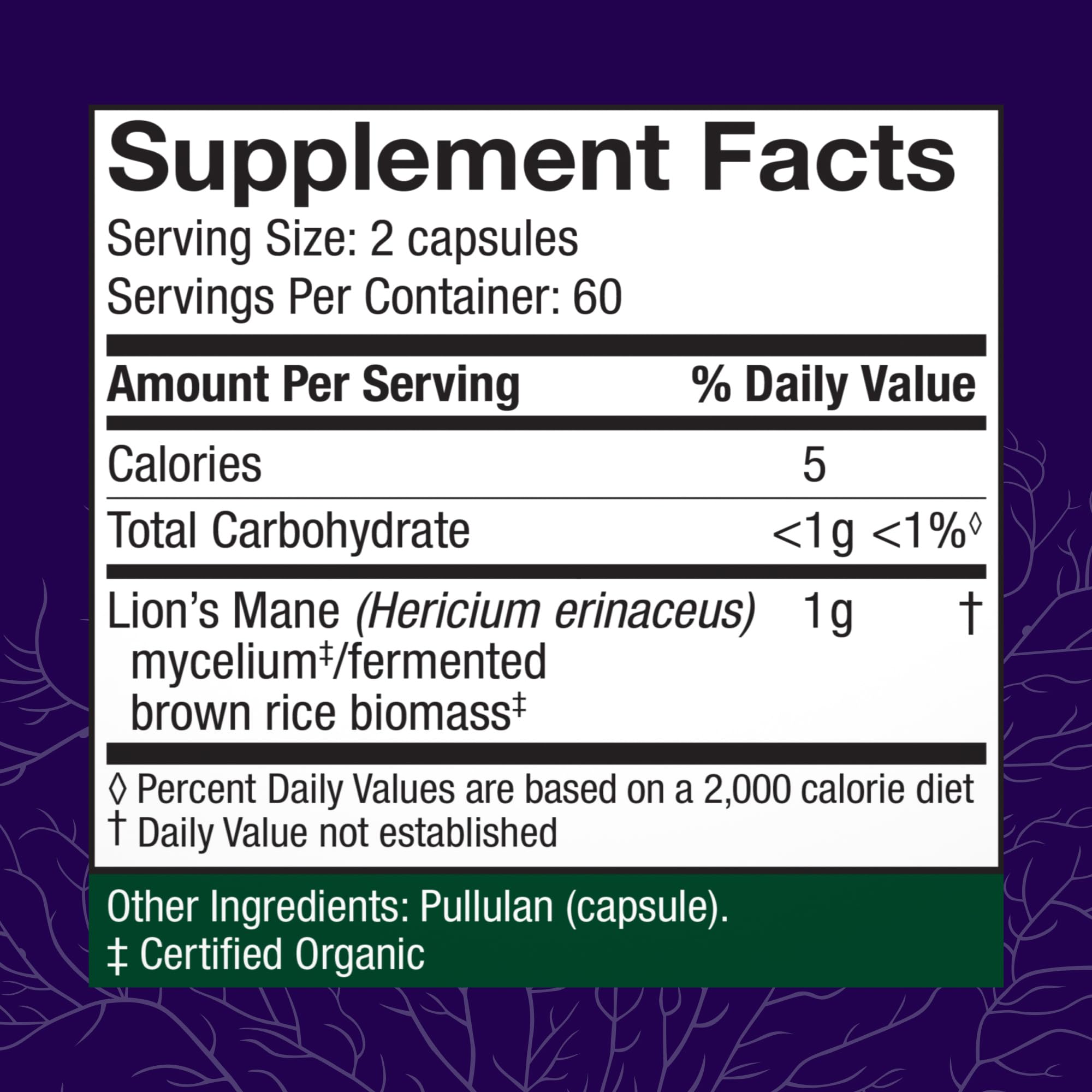 Close-up of Host Defense Lion's Mane capsules highlighting texture for cognitive clarity.