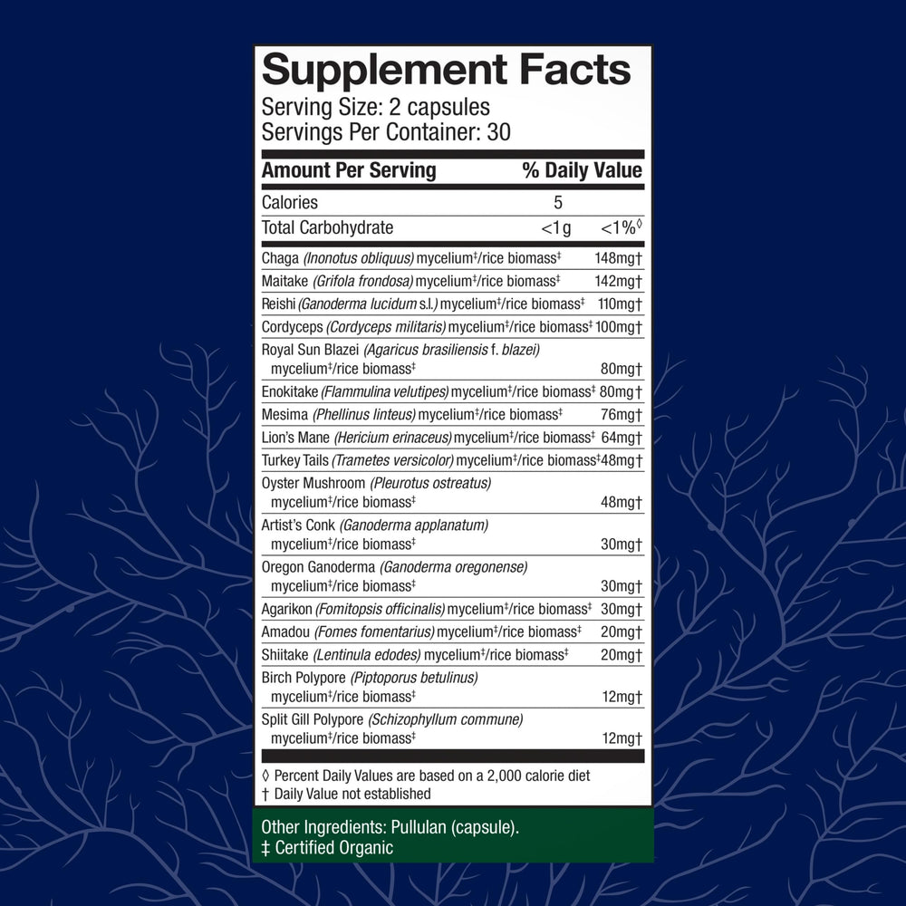 Host Defense MyCommunity capsules pour highlights easy daily dosage and convenience.