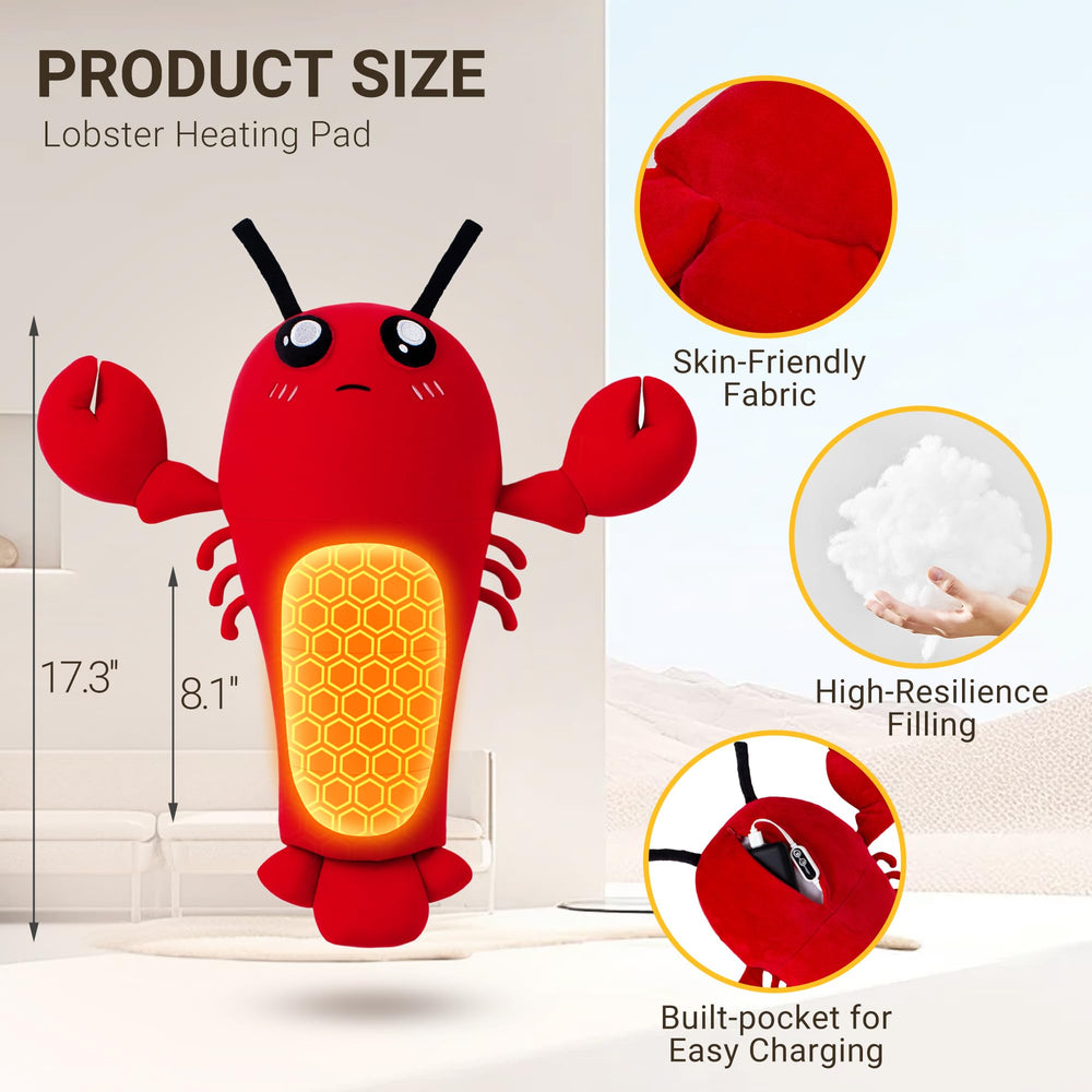HOTHUGZ portable USB heated plush warms you on the go.