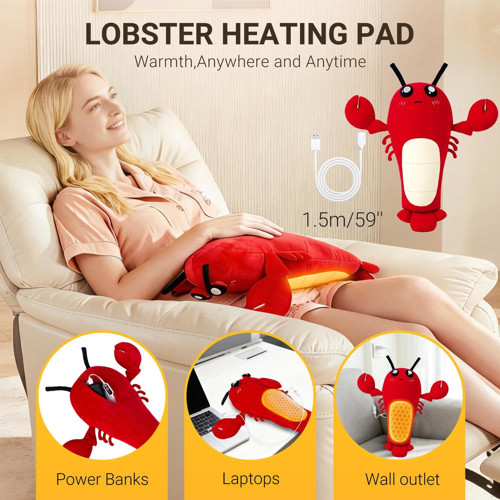 HOTHUGZ built-in safety protects against overheating during relaxation.