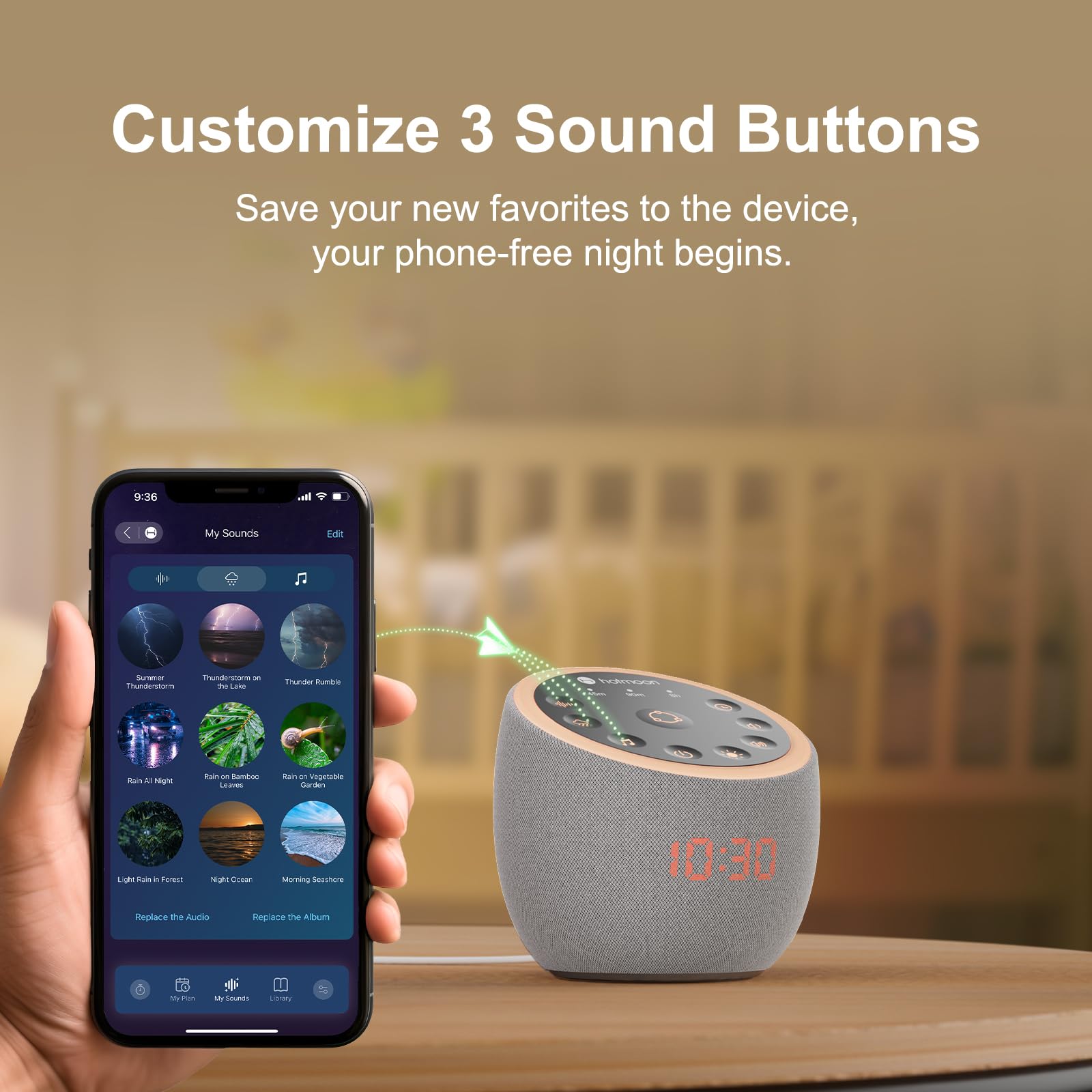 Hotmoon app control interface supports remote scene setup.