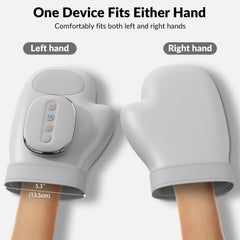 Hounyoln hand massager offers 3 modes and 5 intensities for personalized relief.