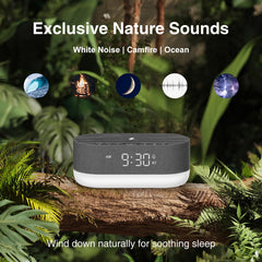 HOUSBAY compact bedside setup showing simple controls and portability.