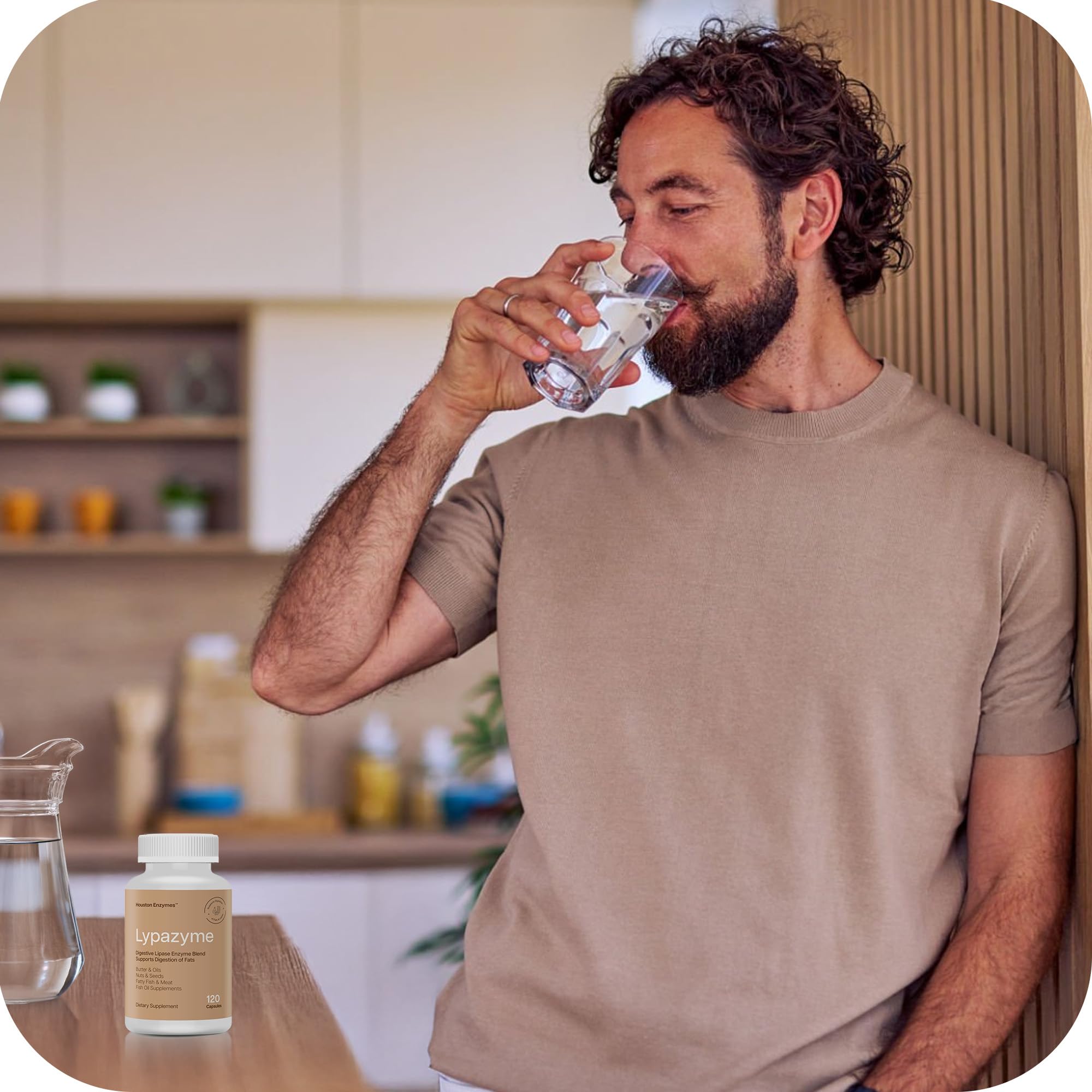 Houston Enzymes Lypazyme on-the-go digestion aid for busy days