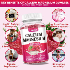 Hovika magnesium forms graphic highlighting glycinate, citrate, and malate for bioavailability.