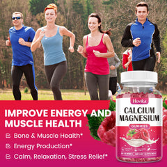 Hovika raspberry gummy close-up emphasizing chewy texture and flavor.