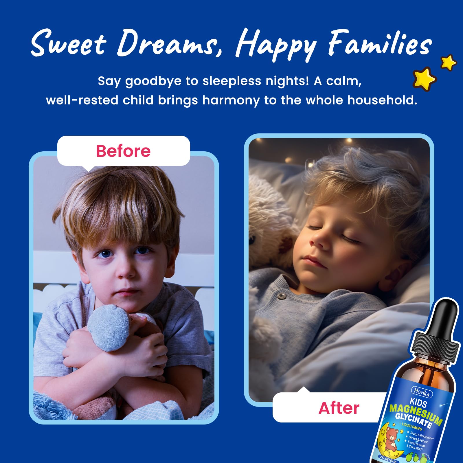 Graphic focuses on zinc and vitamin D3 supporting kid nutrition.