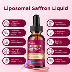 Hovika saffron drops aid concentration and mental clarity for work or study.