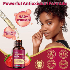 Hovika NAD liquid drops ready to use with quick daily routine