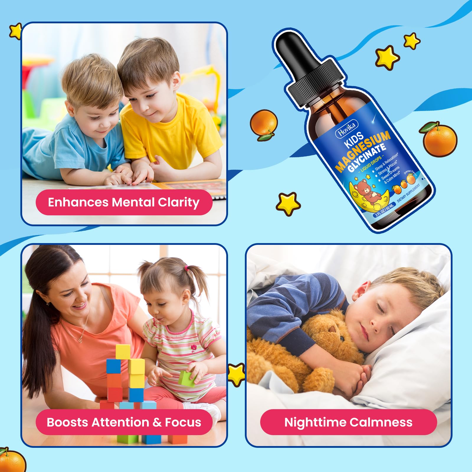 Hovika vitamin D3 and zinc strengthen immune and bone health support
