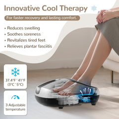 Howdy Shiatsu Foot Massager pro-grade kneading with adjustable intensity.