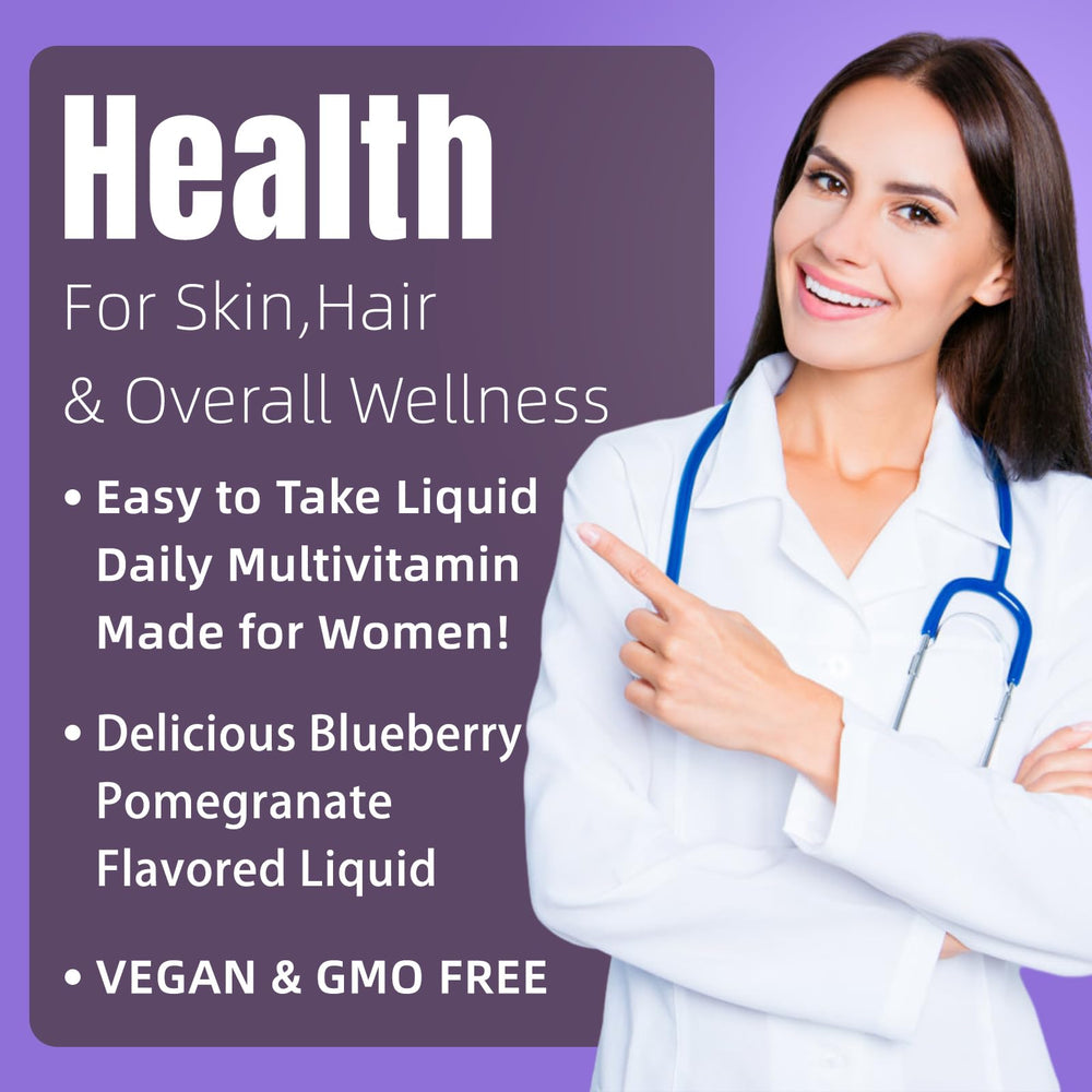 HOWEEJET Liquid Multivitamin package front communicates vegan-friendly and allergen-free formula