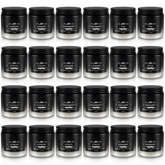 Howemon 24-pack candle set packaging highlights gift-ready presentation for gifting.