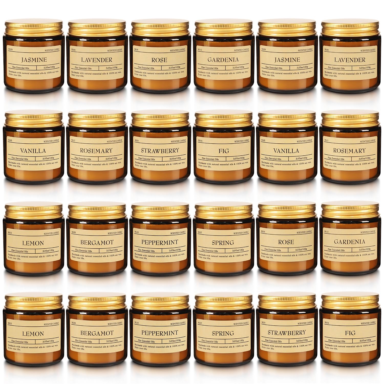 Howemon lemon candle brightens rooms with a refreshing citrus aroma