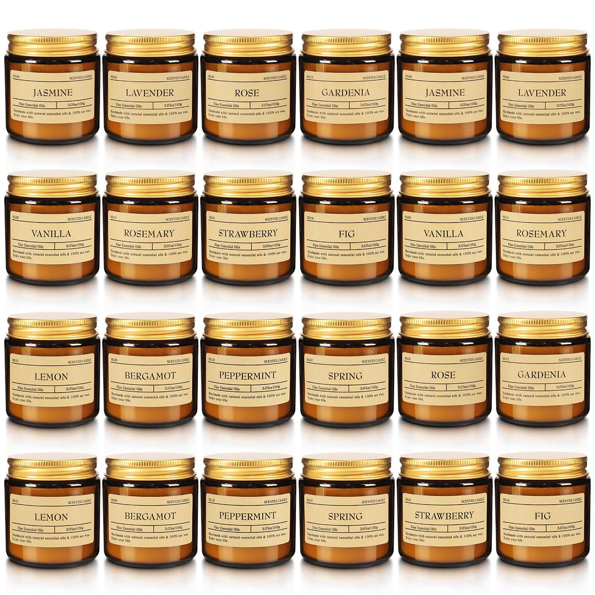 Howemon lemon candle brightens rooms with a refreshing citrus aroma