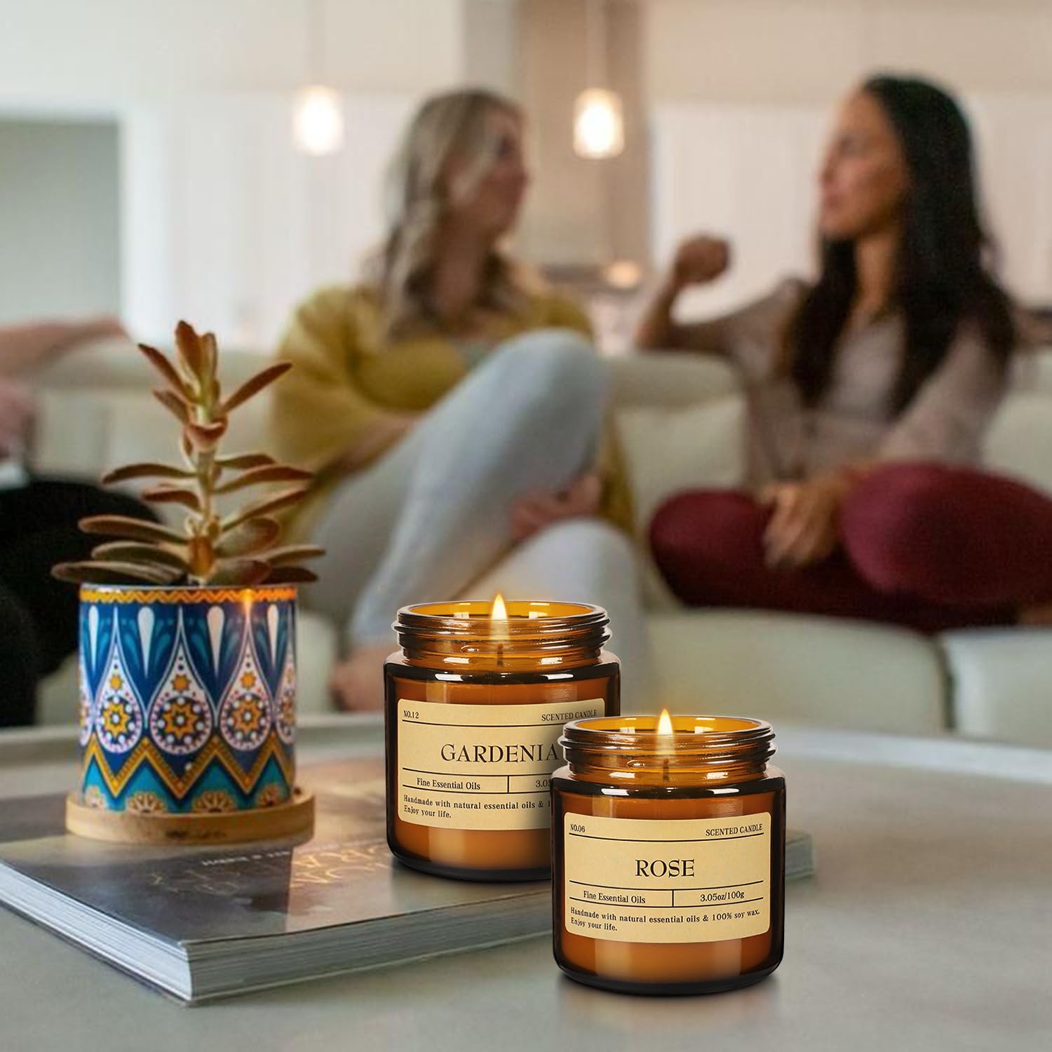 Howemon rosemary candle brings herbal freshness for focused spaces