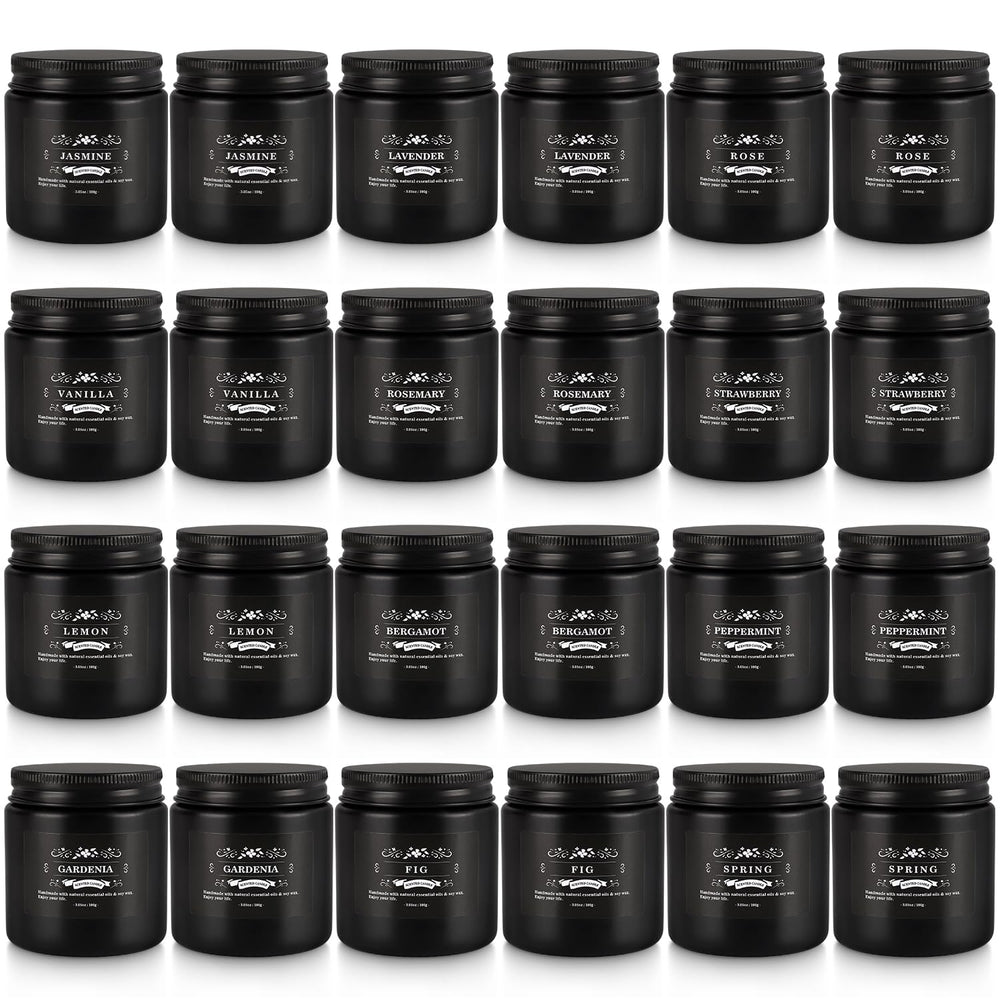 Howemon candles display variety of scents including lemon, jasmine, and rose.