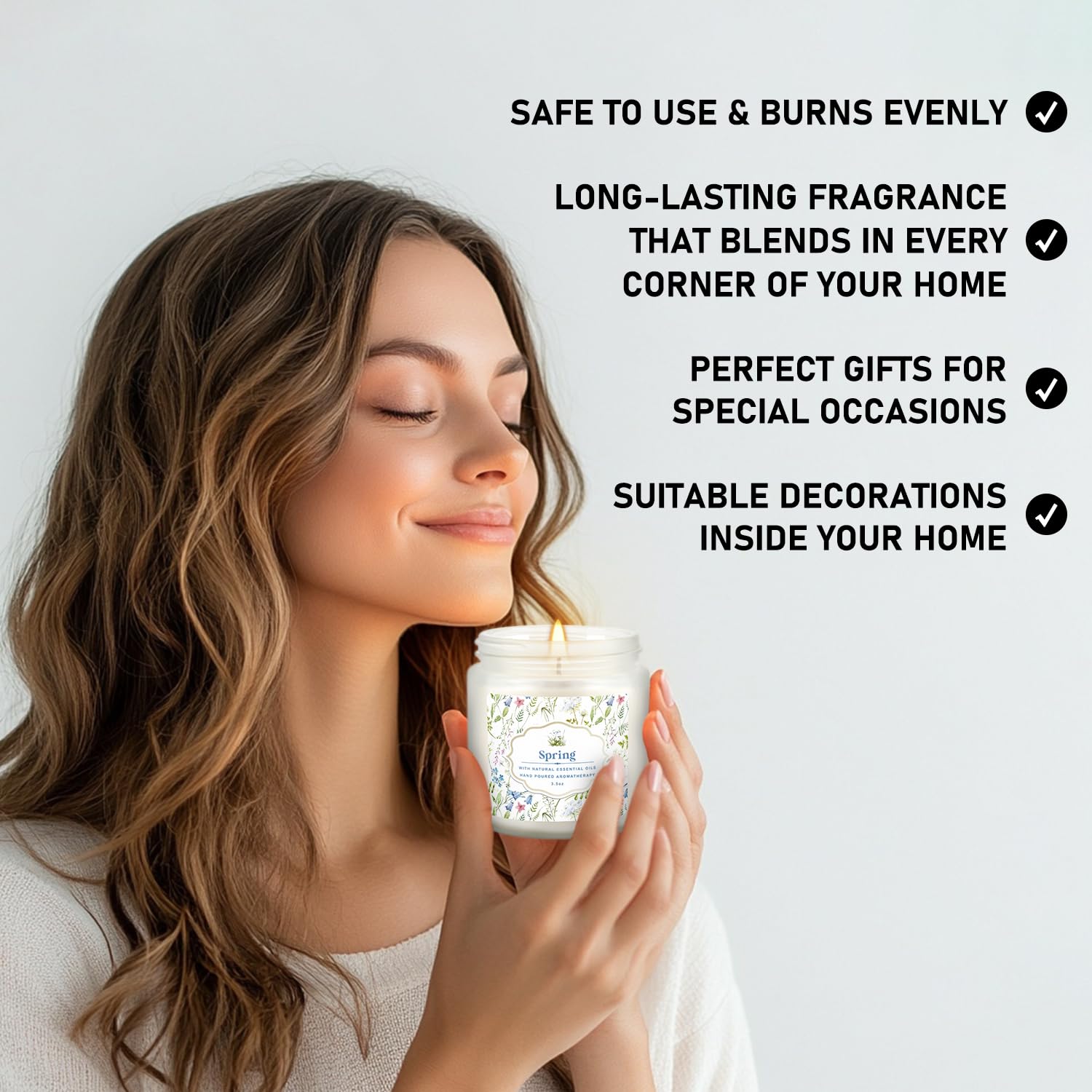 Howemon variety scent lemon jasmine lavender rose for fresh, inviting spaces.