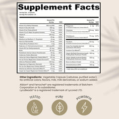 HPD Rx ONE daily dose of six capsules suggesting simple daily routine