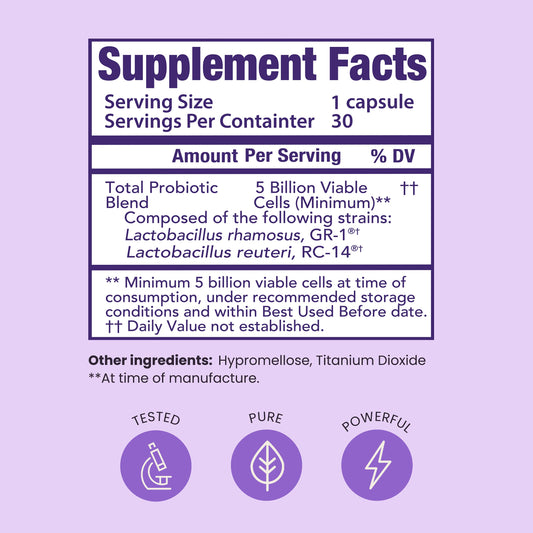 HPD Rx Pro-Fem capsules poured illustrate easy daily intake for pH support