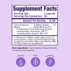 HPD Rx Pro-Fem capsules poured illustrate easy daily intake for pH support