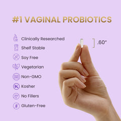 HPD Rx Pro-Fem label with GR-1 and RC-14 strains for vaginal balance