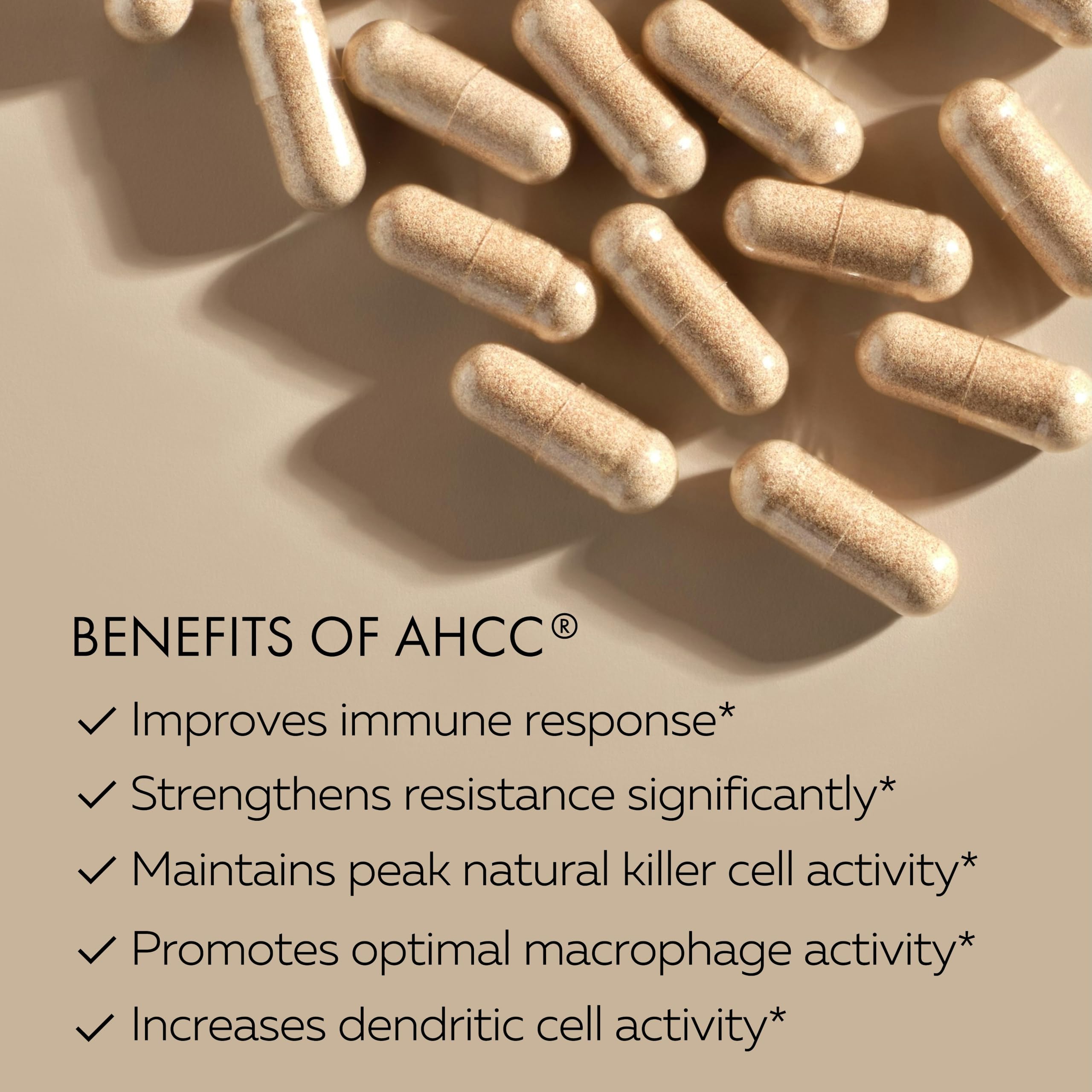 Shiitake extract powder detail from HPD Rx blend