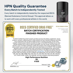 HPN S(9) veggie capsules ready for nighttime routine