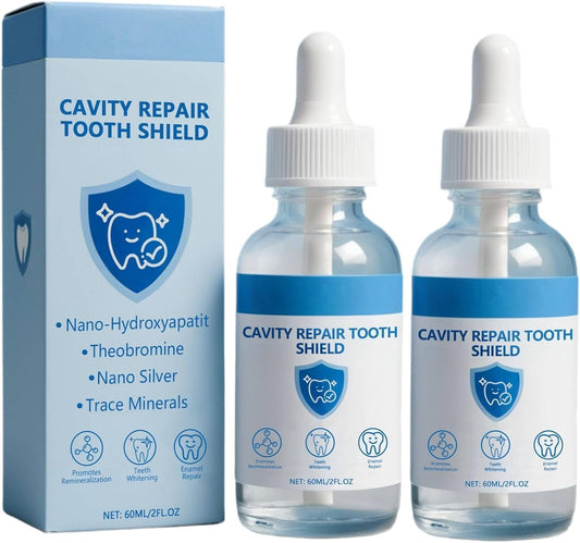 HQCC Cavity Repair Tooth Shield bottle with nano-hydroxyapatite for enamel support