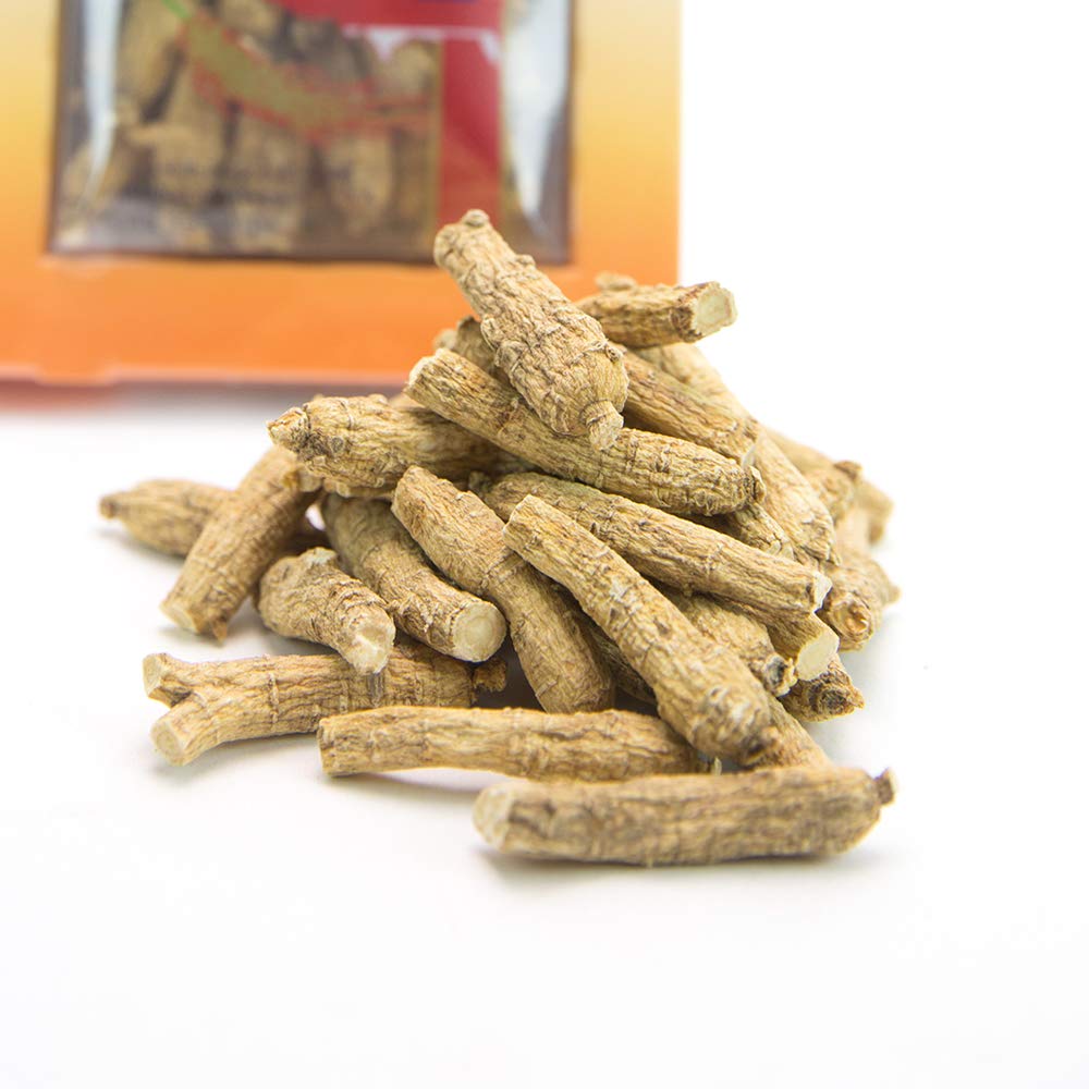 Hsus American ginseng roots steeping to release a rich aroma.