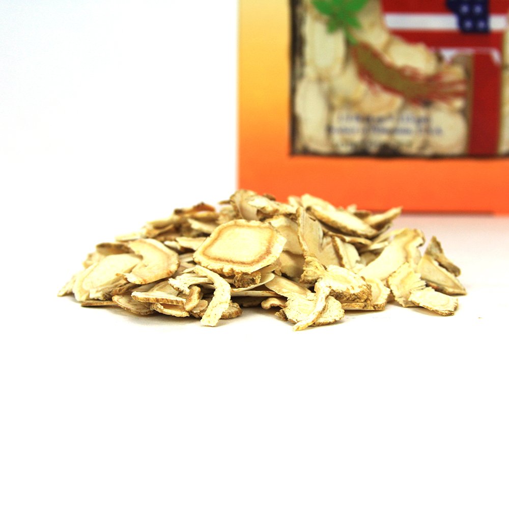Hsu's ginseng slices are pure and additive-free for clean prep.