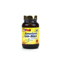 Hsu's Gin-Max 90 caplets bottle ready for daily energy support.