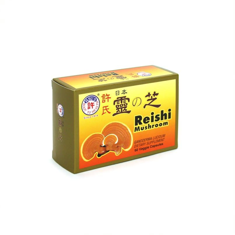 Hsu's Ginseng Japanese Reishi packaging demonstrates a premium gift option
