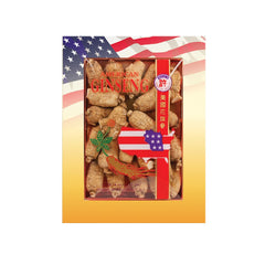 Hsu's Wisconsin American ginseng roots in a 4 oz box for versatile tea or cooking