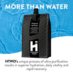 HTWO Nightlyfe electrolyte-infused water supports electrolyte balance during activity